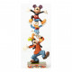 MICKEY AND FRIENDS TEETERING TOWER