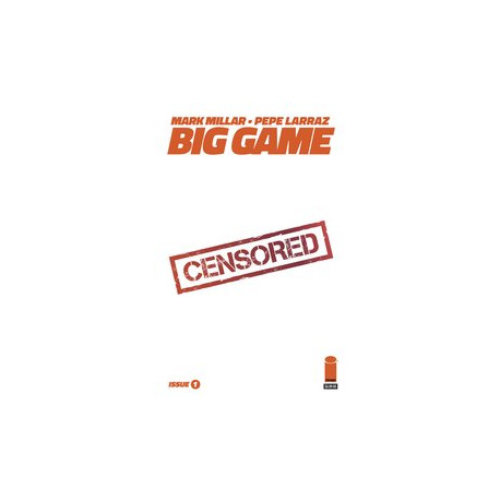 BIG GAME 1 CVR A LARRAZ CENSORED 