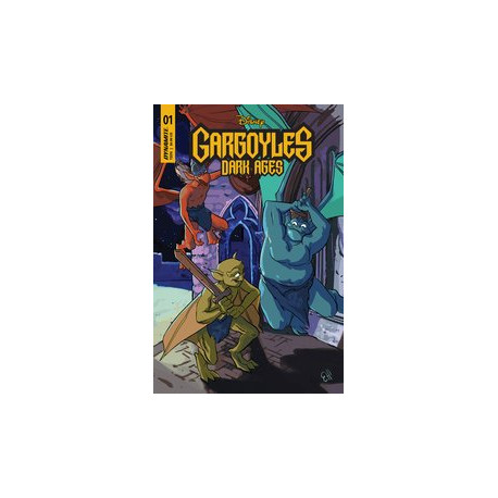 GARGOYLES DARK AGES 1 CVR E HENDERSON