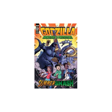 GODZILLA MONSTERS PROTECTORS SUMMER SMASH 1 CVR B LAWRENCE