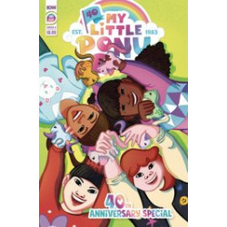 MY LITTLE PONY 40TH ANNIVERSARY SPECIAL CVR A OKAFOR 