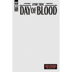 STAR TREK DAY OF BLOOD 1 CVR D RED SKETCH CVR