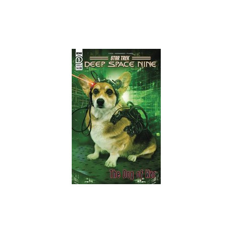 STAR TREK DS9 DOG OF WAR 5 CVR B PHOTO COVER