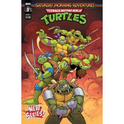 TMNT SATURDAY MORNING ADV CONTINUED 3 CVR A LATTIE