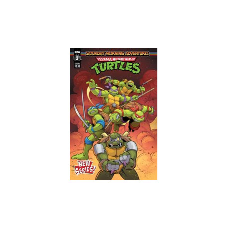 TMNT SATURDAY MORNING ADV CONTINUED 3 CVR A LATTIE