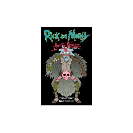 RICK AND MORTY HEART OF RICKNESS 1 CVR B LUCE