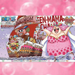 QUEEN MAMA CHANTER ONE PIECE MAQUETTE GRAND SHIP COLLECTION 15CM