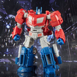 OPTIMUS PRIME TRANSFORMERS GENERATIONS FIGURINE STUDIO SERIES VOYAGER CLASS GAMER EDITION 17 CM