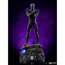 BLACK PANTHER DELUXE THE INFINITY SAGA STATUE ART SCALE 25 CM