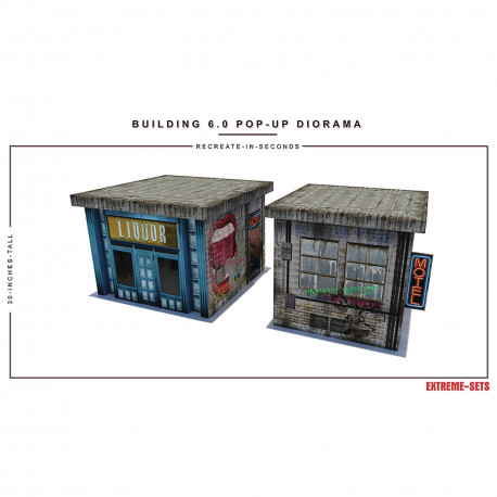 EXTREME SETS BUILDING 6 0 POP-UP 1-12 DIORAMA