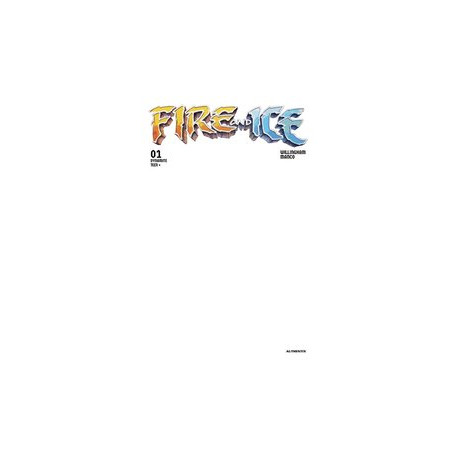 FIRE AND ICE 1 CVR D BLANK AUTHENTIX