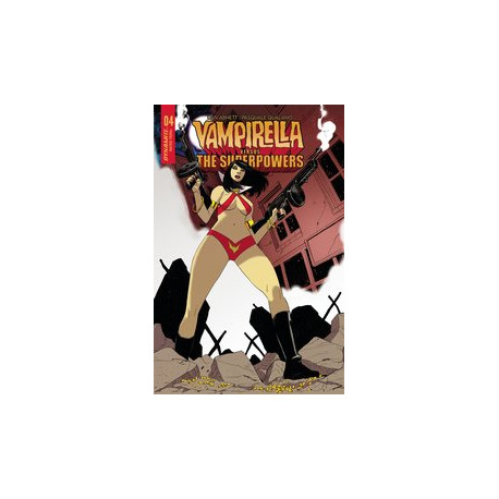 VAMPIRELLA VS SUPERPOWERS 4 CVR C MOSS