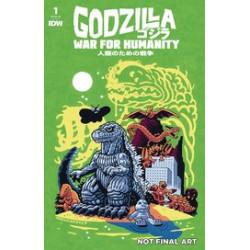 GODZILLA WAR FOR HUMANITY 1 CVR A MACLEAN