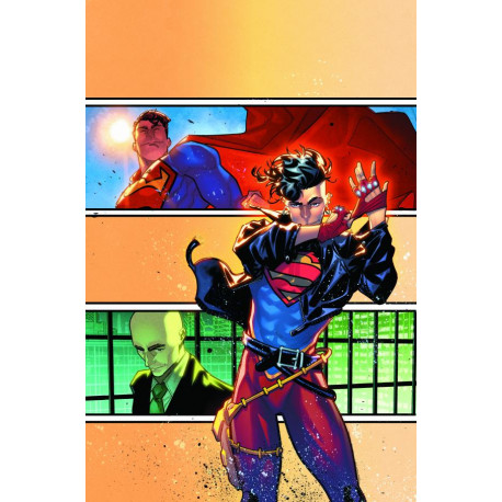 SUPERBOY THE MAN OF TOMORROW 5 OF 6 CVR B ADRIAN GUTIERREZ CARD STOCK VAR