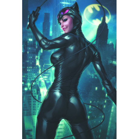 CATWOMAN UNCOVERED 1 ONE SHOT CVR D STANLEY ARTGERM LAU FOIL VAR