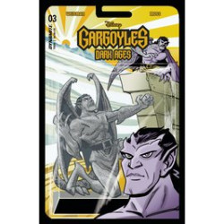 GARGOYLES DARK AGES 3 CVR F ACTION FIGURE