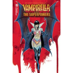 VAMPIRELLA VS SUPERPOWERS 5 CVR E QUALANO