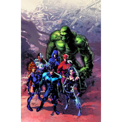 TITANS 3 CVR C MIKE DEODATO JR CARD STOCK VAR