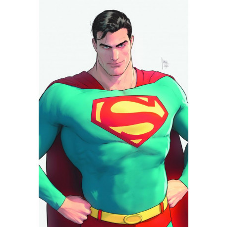 SUPERMAN 6 CVR F MIKEL JANIN COSTUME ACETATE VAR