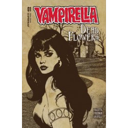 VAMPIRELLA DEAD FLOWERS 1 CVR D FRAZETTA FREEMAN