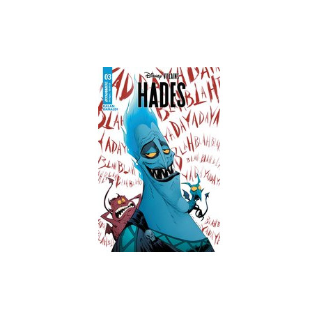 DISNEY VILLAINS HADES 3 CVR B LEE