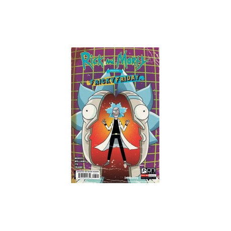 RICK AND MORTY PRESENTS FRICKY FRIDAY 1 CVR B ELLERBY