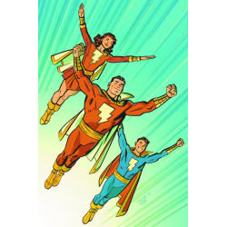 SHAZAM 4 CVR C CHRIS SAMNEE CARD STOCK VAR