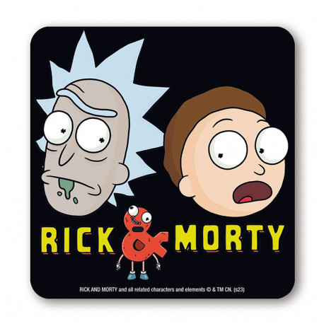 RICK AND MORTY - HEADS COASTER