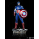 CAPTAIN AMERICA BATTLE OF NY THE INFINITY SAGA STATUE BDS ART SCALE 23 CM