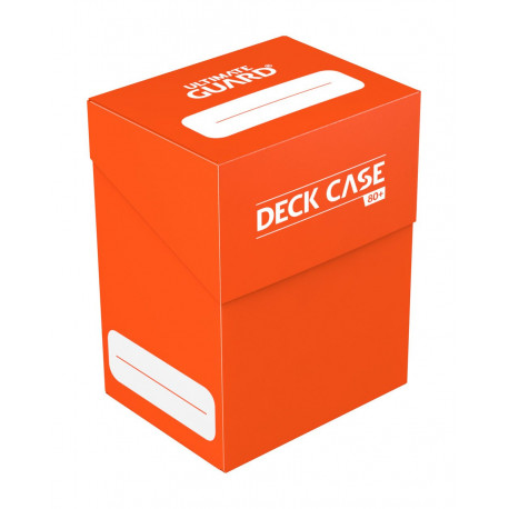 ULTIMATE GUARD BOITE POUR CARTES DECK CASE 80 TAILLE STANDARD ORANGE