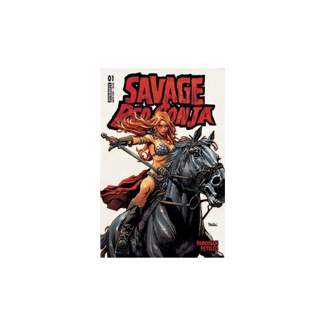 SAVAGE RED SONJA 1 CVR A PANOSIAN