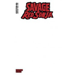 SAVAGE RED SONJA 1 CVR E BLANK AUTHENTIX