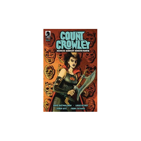 COUNT CROWLEY MEDIOCRE MIDNIGHT MONSTER HUNTER 1 CVR B