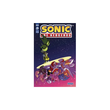 SONIC THE HEDGEHOG 67 CVR B JAMPOLE