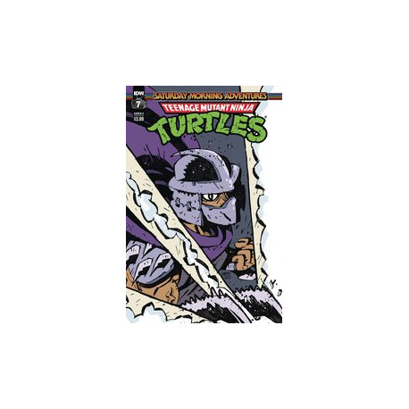 TMNT SATURDAY MORNING ADV 2023 7 CVR C LANKRY