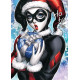 HARLEY QUINN 34 CVR C STANLEY ARTGERM LAU DC HOLIDAY CARD SPECIAL EDITION VAR