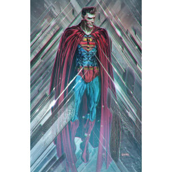 SUPERMAN 8 CVR C JOHN GIANG CARD STOCK VAR