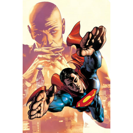 SUPERMAN 8 CVR E MIKE DEODATO JR ARTIST SPOTLIGHT CARD STOCK VAR