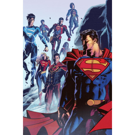 ACTION COMICS 1059 CVR D MIKE DEODATO JR ARTIST SPOTLIGHT CARD STOCK VAR