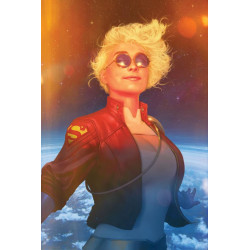 POWER GIRL 3 CVR B RAHZZAH CARD STOCK VAR