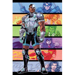 CYBORG 5 OF 6 CVR B TODD NAUCK CARD STOCK VAR