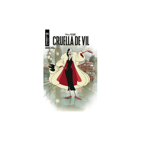 DISNEY VILLAINS CRUELLA DE VIL 1 CVR B MIDDLETON