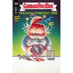 GARBAGE PAIL KIDS THROUGH TIME 3 CVR D CLASSIC TRADING CARD IMAGE