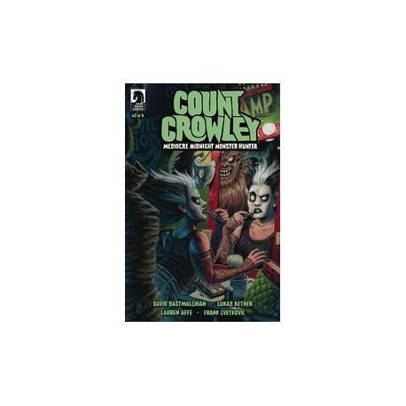 COUNT CROWLEY MEDIOCRE MIDNIGHT MONSTER HUNTER 2 CVR B LARSEN