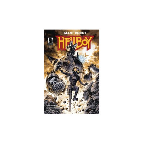 GIANT ROBOT HELLBOY 3 CVR A FEGREDO