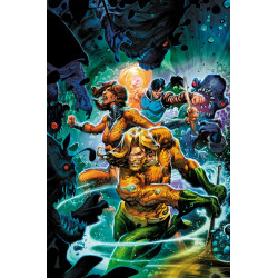 TITANS BEAST WORLD TOUR ATLANTIS 1 ONE SHOT CVR B HOWARD PORTER CARD STOCK VAR