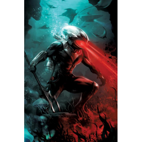 DETECTIVE COMICS 1079 CVR D FRANCESCO MATTINA AQUAMAN AND THE LOST KINGDOM CARD STOCK VAR