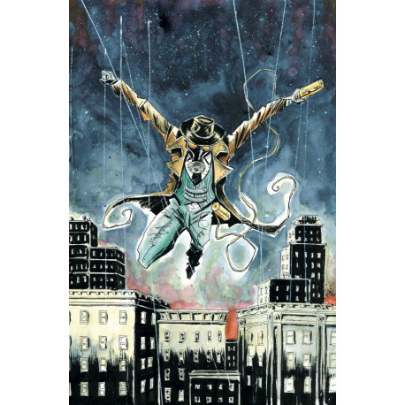 WESLEY DODDS THE SANDMAN 3 OF 6 CVR B JEFF LEMIRE CARD STOCK VAR