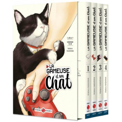 LA GAMEUSE ET SON CHAT - COFFRET VOL. 1 A 4