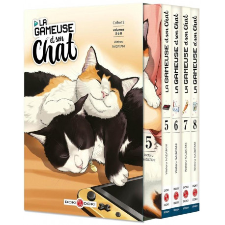 LA GAMEUSE ET SON CHAT - COFFRET VOL. 5 A 8